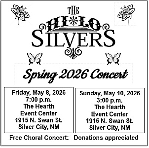 Hi Lo Silvers Concerts May 8 and May 10, 2026